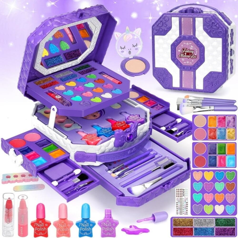 Kids Makeup Kit, 64pcs